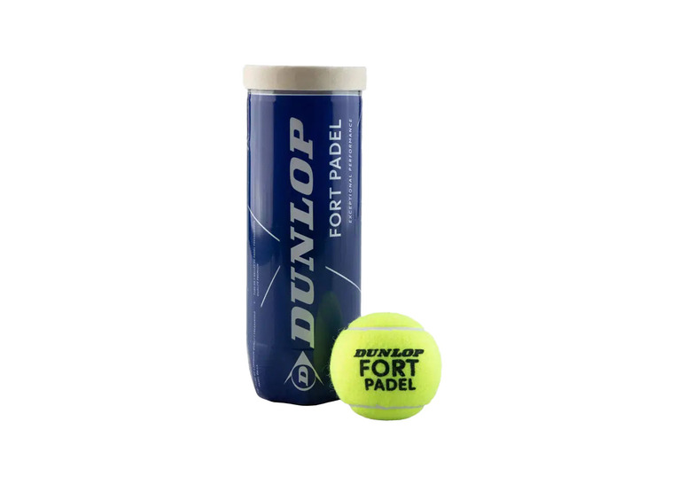 Dunlop Fort Padel ballen 3-pack