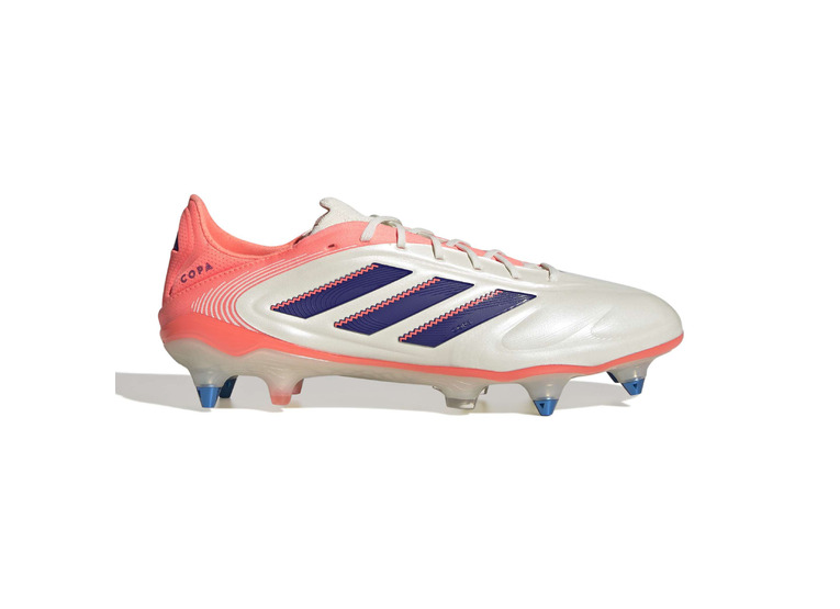 Adidas Copa Pure 3 Elite SG voetbalschoen wit/lucid blue/signal coral