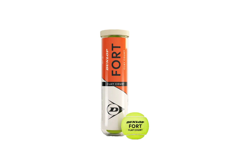 Dunlop Fort Clay Court tennisbal 4-pack
