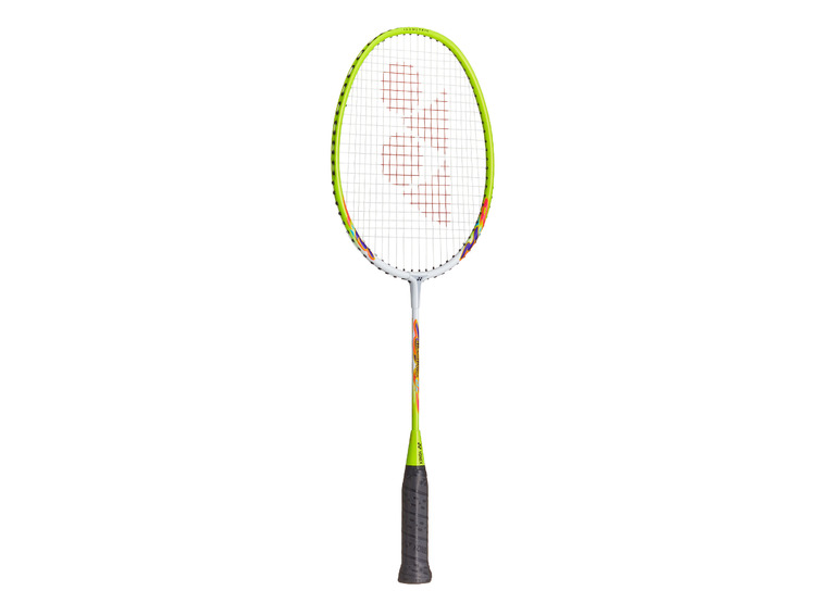 YONEX Muscle Power 2 Jr. badmintonrakcet wit/geel KIDS