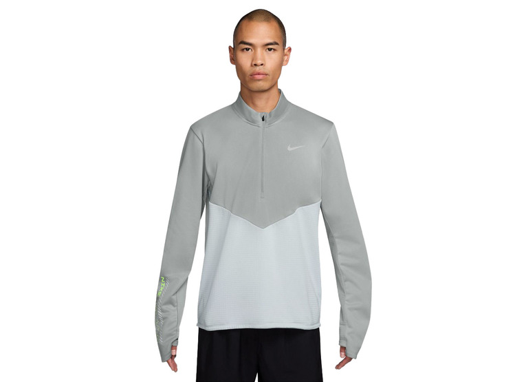 Nike Winterized half zip top grijs heren