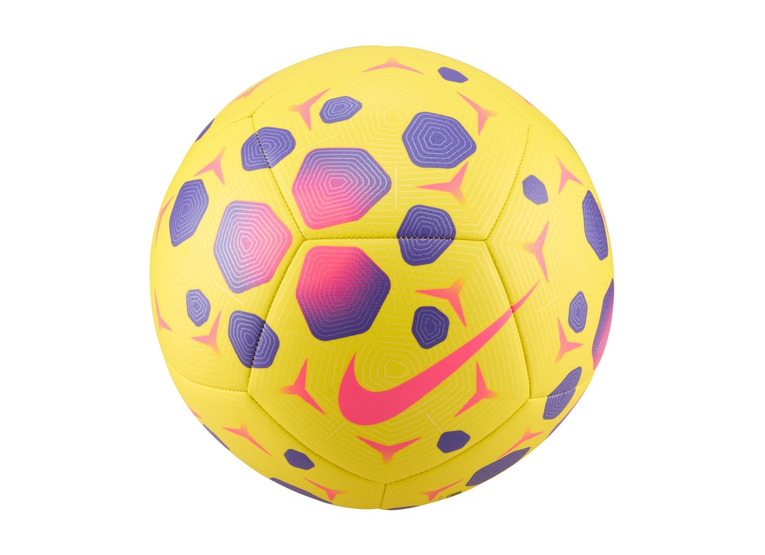 Nike Pitch voetbal geel/paars/hyper pink