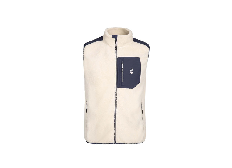 AULP Tario sleeveless jacket greige heren