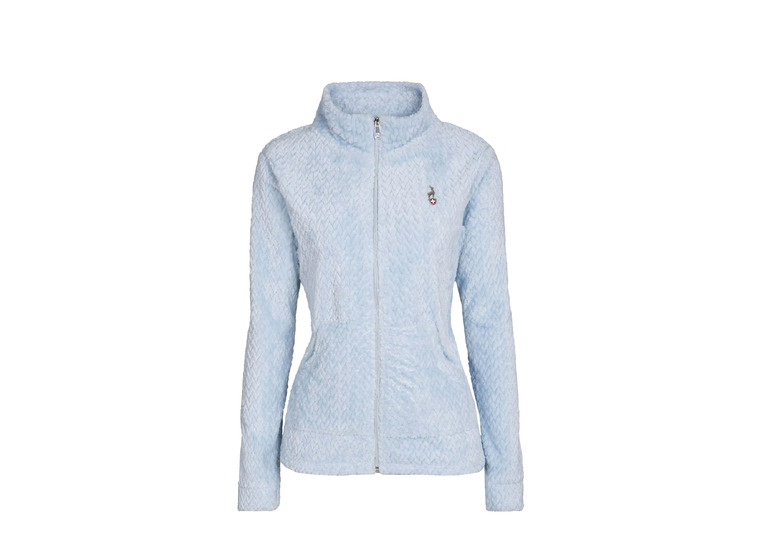 AULP Becco fleece jacket lichtblauw dames