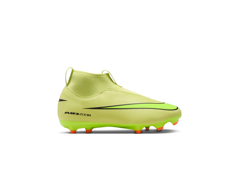 Nike Jr. Mercurial Superfly 10 academy FG/MG voetbalschoen limelight/hyper crimson/volt KIDS