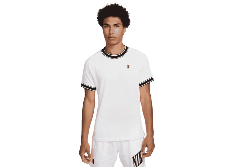 NikeCourt Heritage tennistop wit/zwart heren