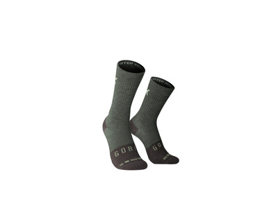 Gobik Winter merino fietssokken olive unisex