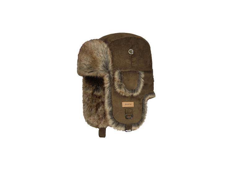 Barts rib bomber muts bruin unisex