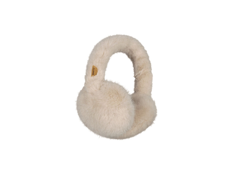 Barts Big Fur Earmuffs beige dames