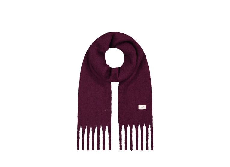 Barts Keridda sjaal aubergine dames