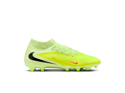 Nike Phantom 6 high academy FG voetbalschoen hyper crimson/limelight