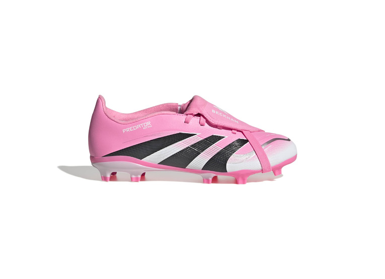 Adidas PREDATOR LEAGUE Fold-Over Tongue FG/MG Beckham voetbalschoen beam pink KIDS