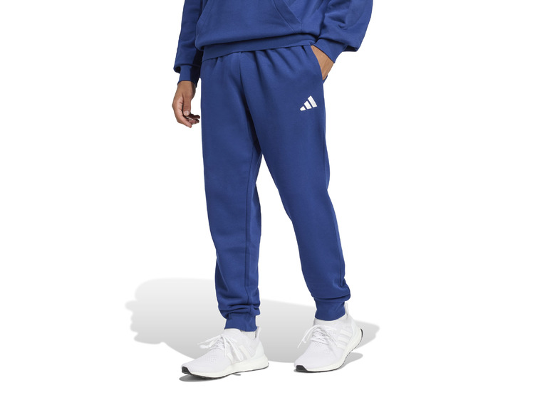 Adidas Essentials Feelcozy Fleece Broek blauw heren