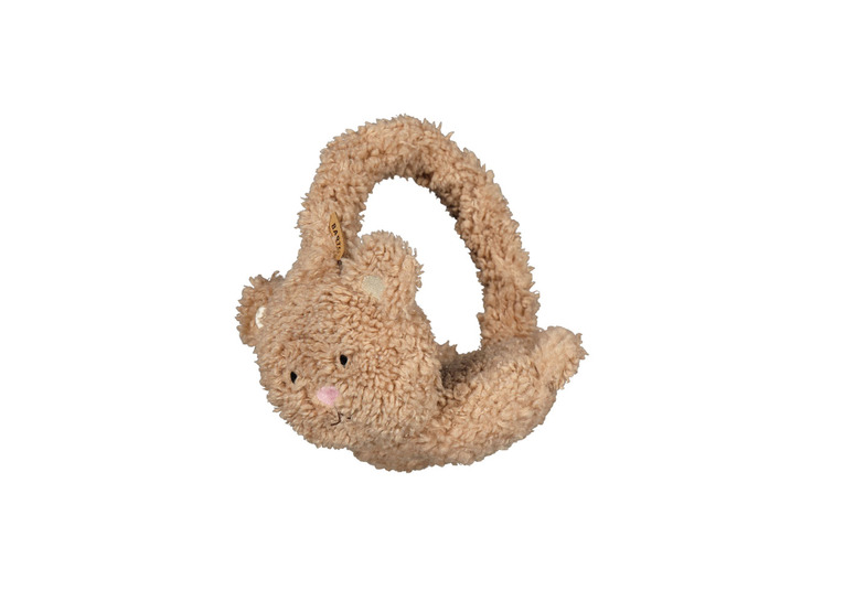 Barts teddy oorwarmers lichtbruin meisjes