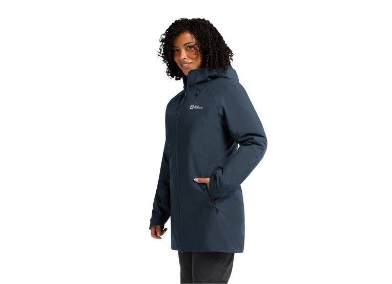 Jack wolfskin Heidelstein insulated winterjas midnight sky dames