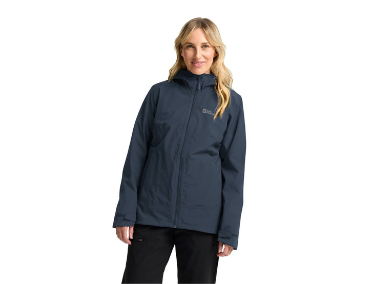 Jack Wolfskin Moonrise 3-in-1 jacket midnight sky dames