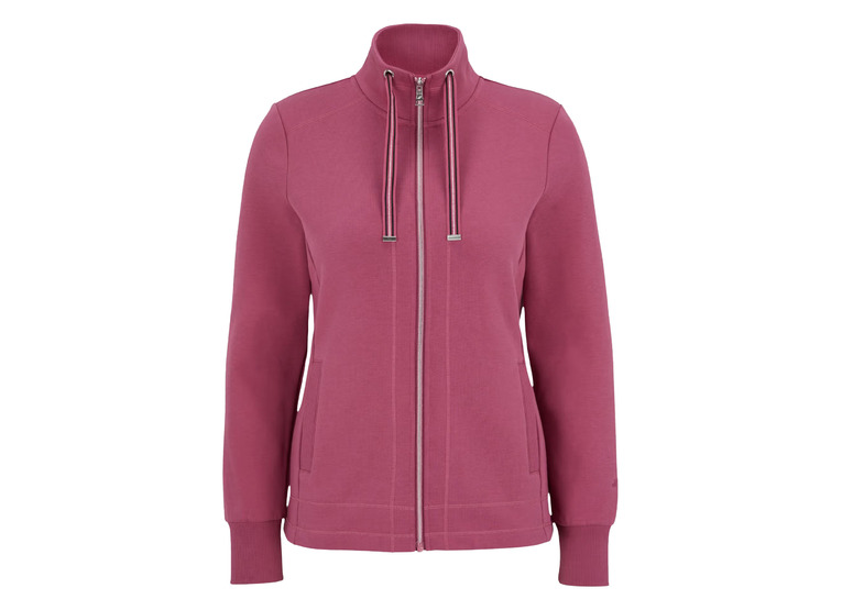 Joy Tatjana FZ sweatshirt cranberry dames