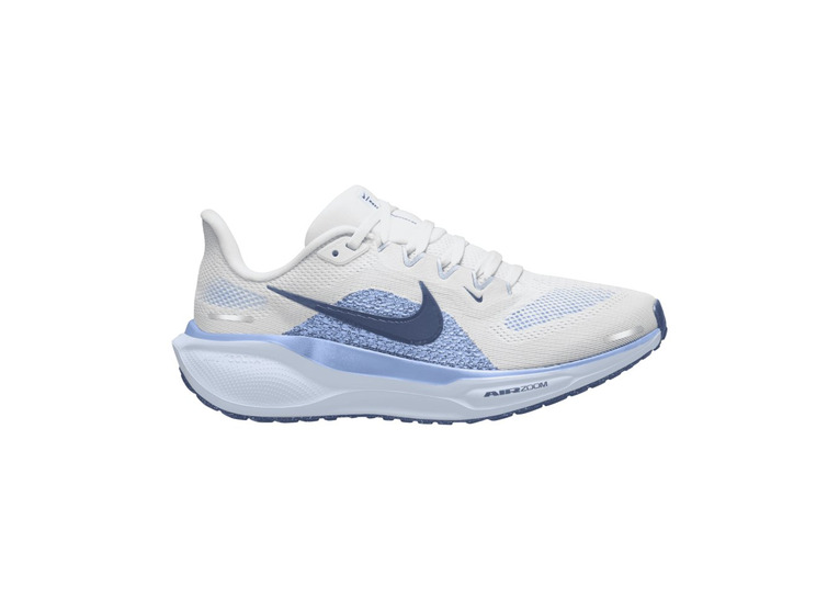 Nike Pegasus 41 loopschoen wit/aluminium/blauw dames