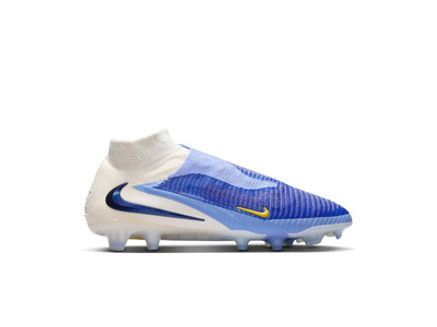 Nike Phantom 6 high elite FG voetbalschoen racer blue/dark obsidian