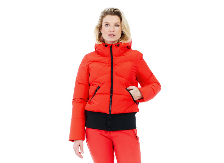 Protest PRTPreppy Ski-jas ZIP-SHIFT poppy red dames