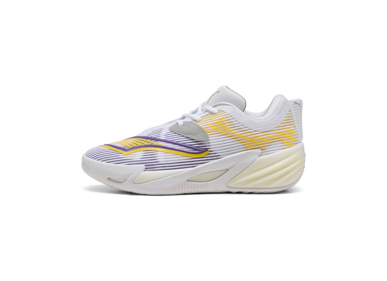 Nike All-Pro NITRO 2 basketbalschoen wit/pel? yellow unisex