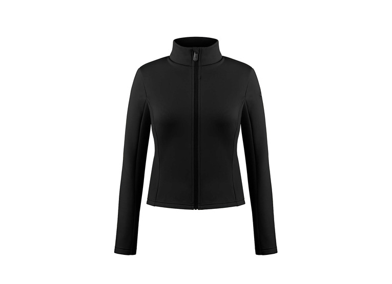 Poivre Blanc Helen stretch fleece zwart dames