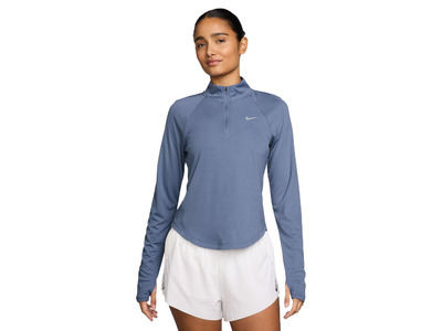 Nike Tempo Swoosh Run Dri-FIT hardlooptop world indigo dames Nike Tempo Swoosh Run Dri-FIT hardlooptop world indigo dames