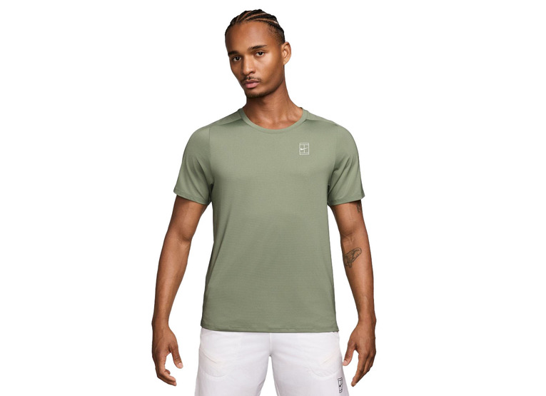 NikeCourt Advantage Dri-FIT T-shirt groen heren