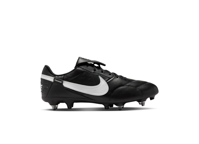 Nike Premier 3 SG-Pro low top voetbalschoen zwart/wit