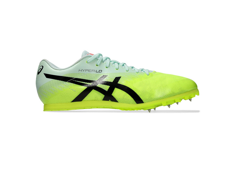 Asics Hyper LD 6 atletiekschoen safety yellow/zwart unisex