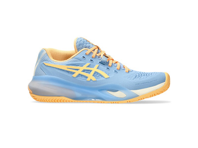 Asics Gel-Resolution X padelschoen stone wash/orange glow dames Asics Gel-Resolution X padelschoen stone wash/orange glow dames