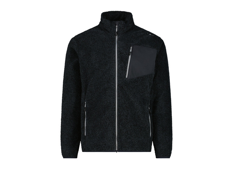CMP Highloft melange fleece titanio mel. heren