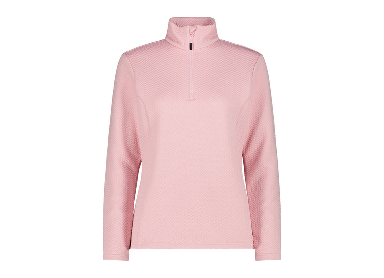 CMP stretch turtleneck skipully met jacquardprint roze dames CMP stretch turtleneck skipully met jacquardprint roze dames