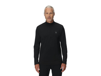 Spyder Prospect 1/2 zip skipully zwart heren Spyder Prospect 1/2 zip skipully zwart heren