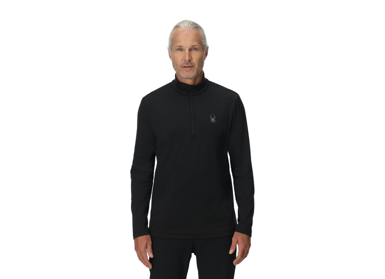 Spyder Prospect 1/2 zip skipully zwart heren Spyder Prospect 1/2 zip skipully zwart heren