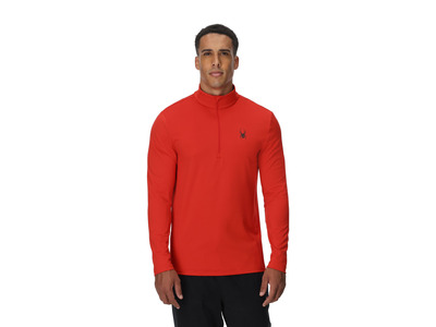 Spyder Prospect 1/2 zip skipully rood heren Spyder Prospect 1/2 zip skipully rood heren