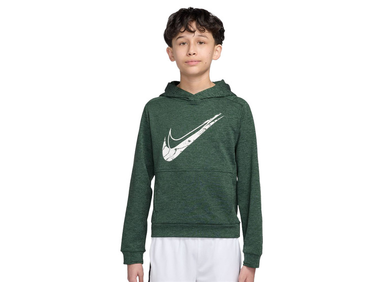 Nike Multi Stain repel therma-FIT hoodie fir/clay green KIDS
