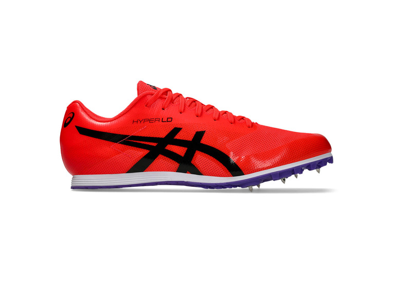 Asics Hyper LD 6 atletiekschoen flash red unisex