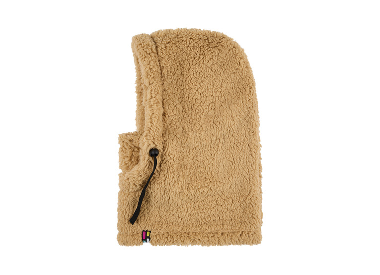 Poederbaas fluffy balaclava warm sand unisex Poederbaas fluffy balaclava warm sand unisex
