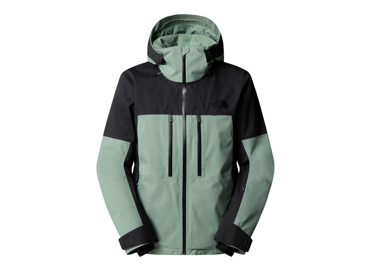 The North Face chakal jas slate moss/zwart heren The North Face chakal jas slate moss/zwart heren