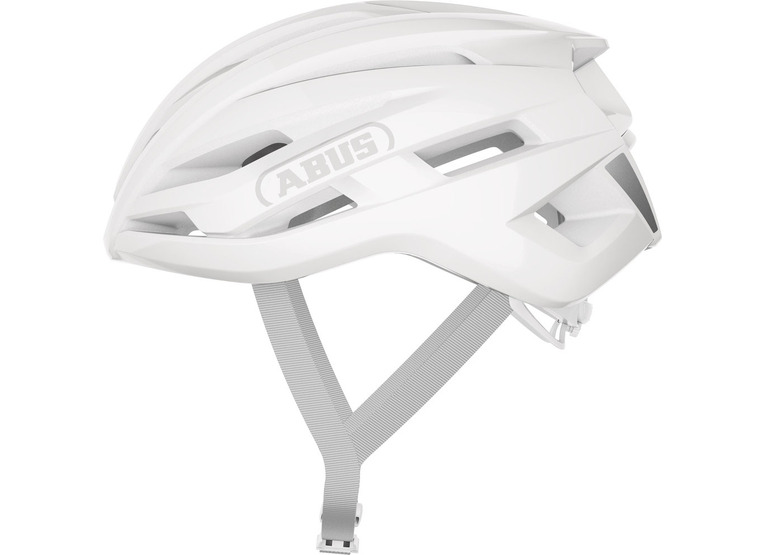 Abus Stormchaser ACE fietshelm L pure white unisex Abus Stormchaser ACE fietshelm L pure white unisex
