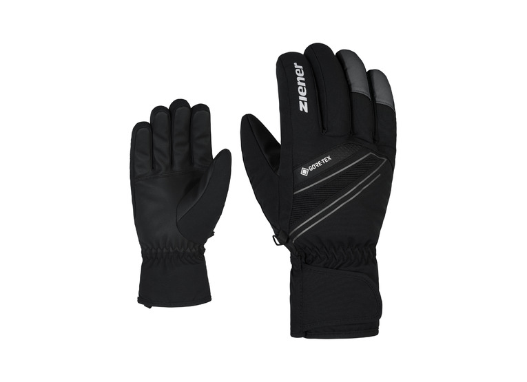 Ziener Gunar-Z GTX skihandschoen black magnet heren