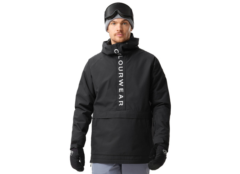 Colourwear signature anorak zwart heren