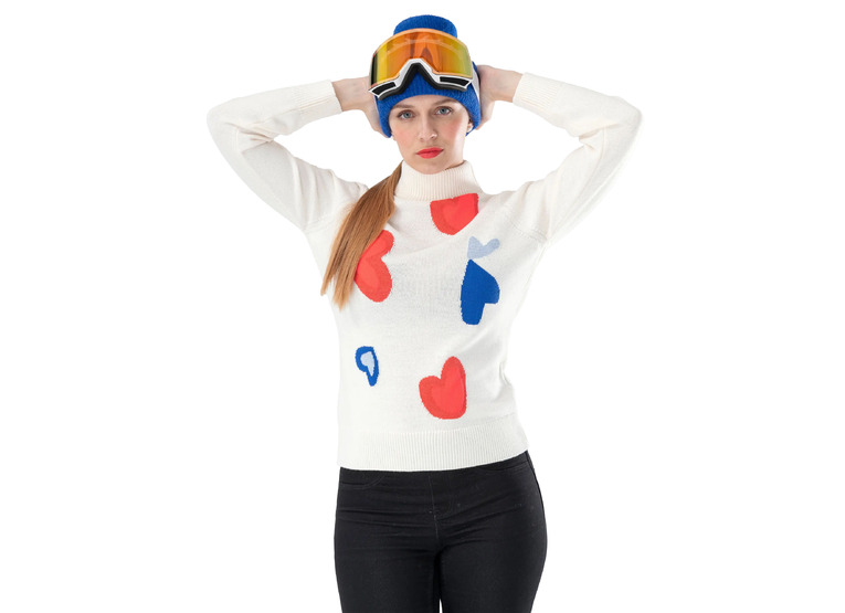 Duvillard Poema pullover wit dames