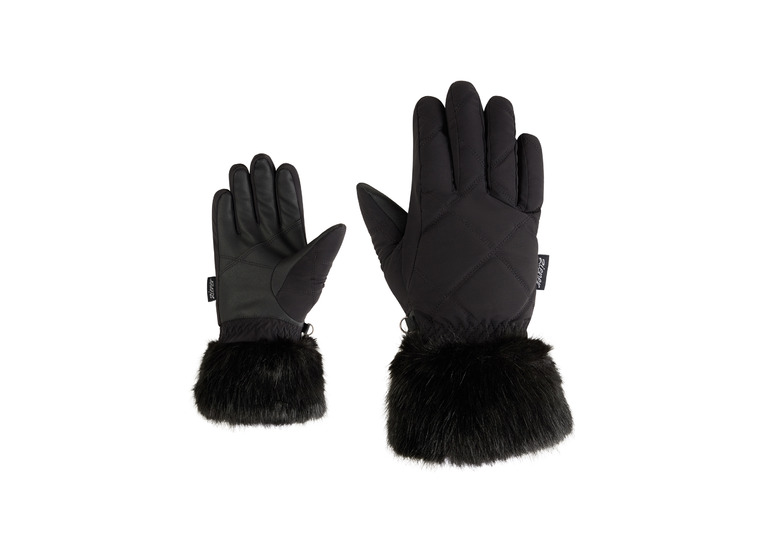 Ziener Kwinz-Z skihandschoen zwart dames