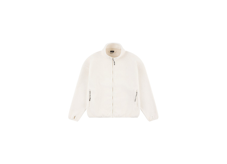 Poederbaas four seasons sherpa jacket off white heren