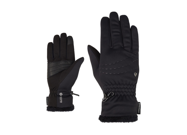 Ziener Indiri-Z WS touch glove zwart dames