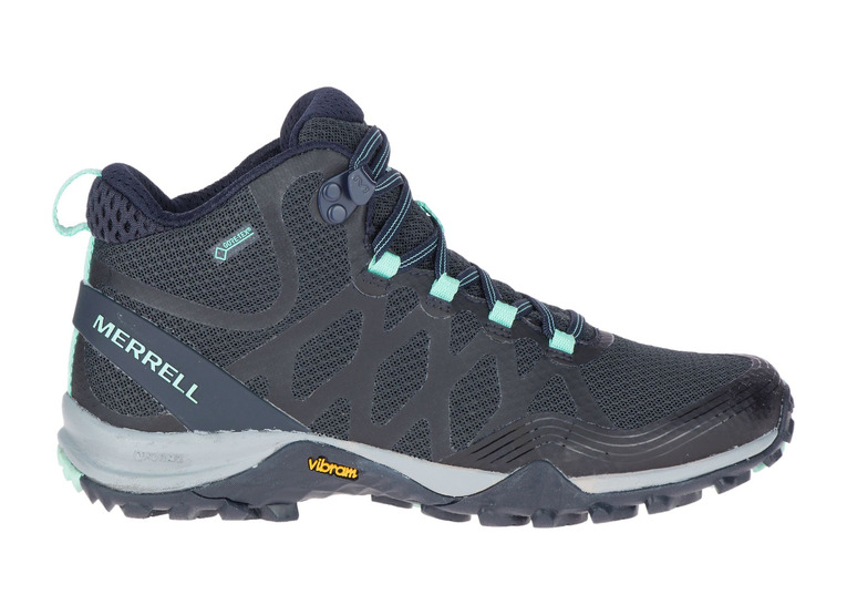 Merrell Siren 3 Mid GTX wandelschoen blauw dames