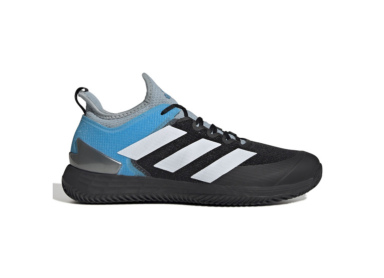 Adidas Adizero Ubersonic 4 Clay Court Tennisschoenen zwart/blauw/grijs heren