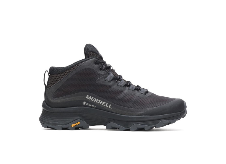 Merrell Moab Speed Mid GTX wandelschoen zwart/asphalt dames